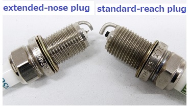 extended-nose plug